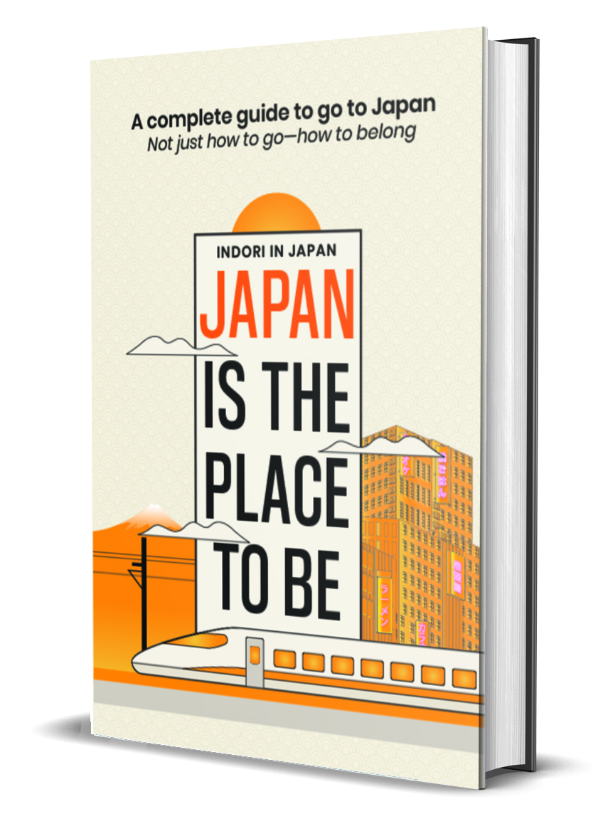 japan is the place to be book by akash, indori in japan