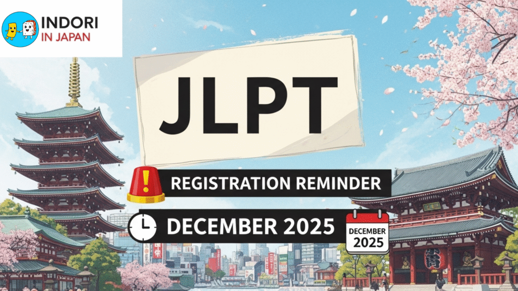 ð¨JLPT December 2025 – Registration Reminderð¨