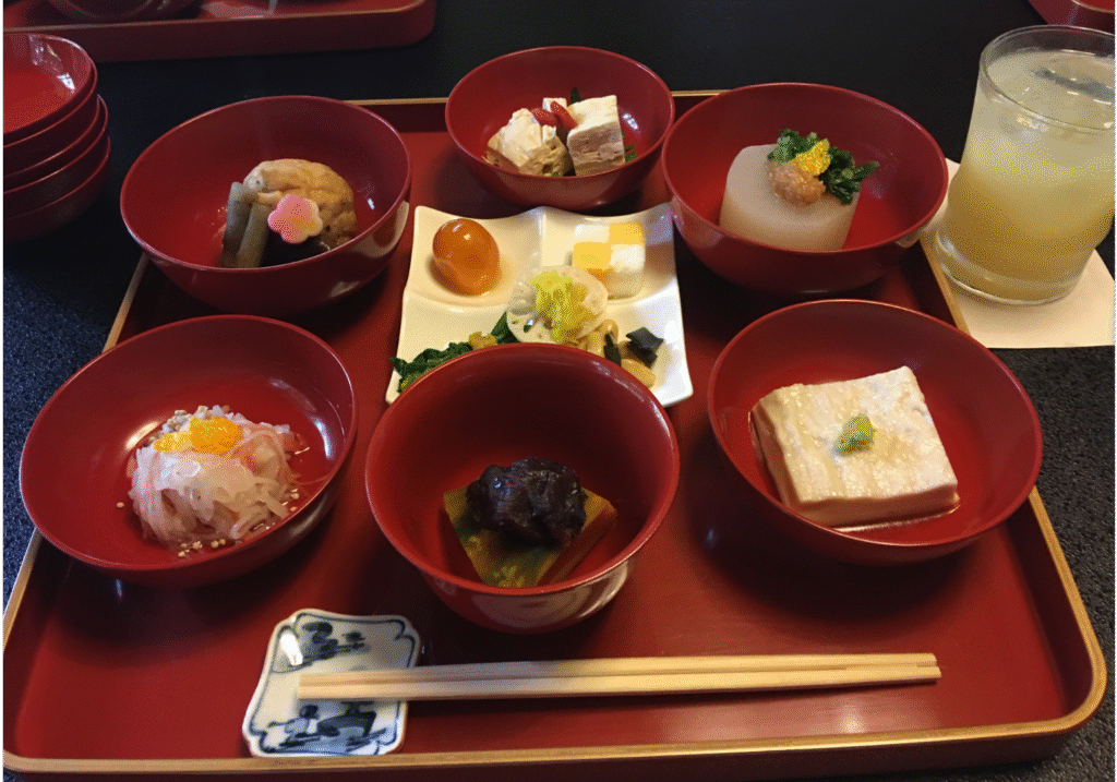 Shojin Ryori (traditional Buddhist vegetarian cuisine) Japanese Vegan Cuisines