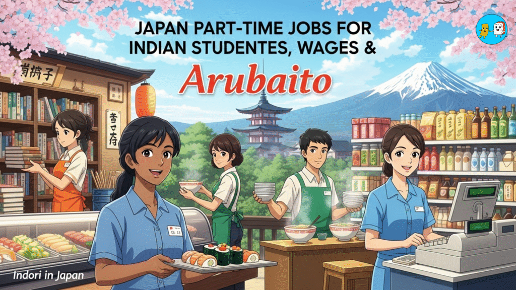 Japan Part-Time Jobs for Indian Students: Rules, Wages & Arubaito