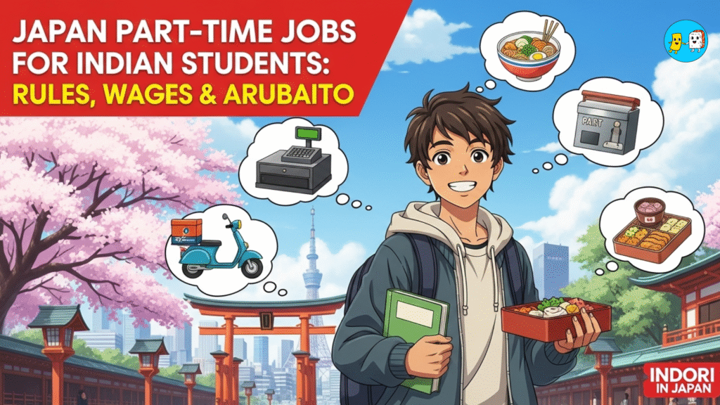 Japan Part-Time Jobs for Indian Students: Rules, Wages & Arubaito