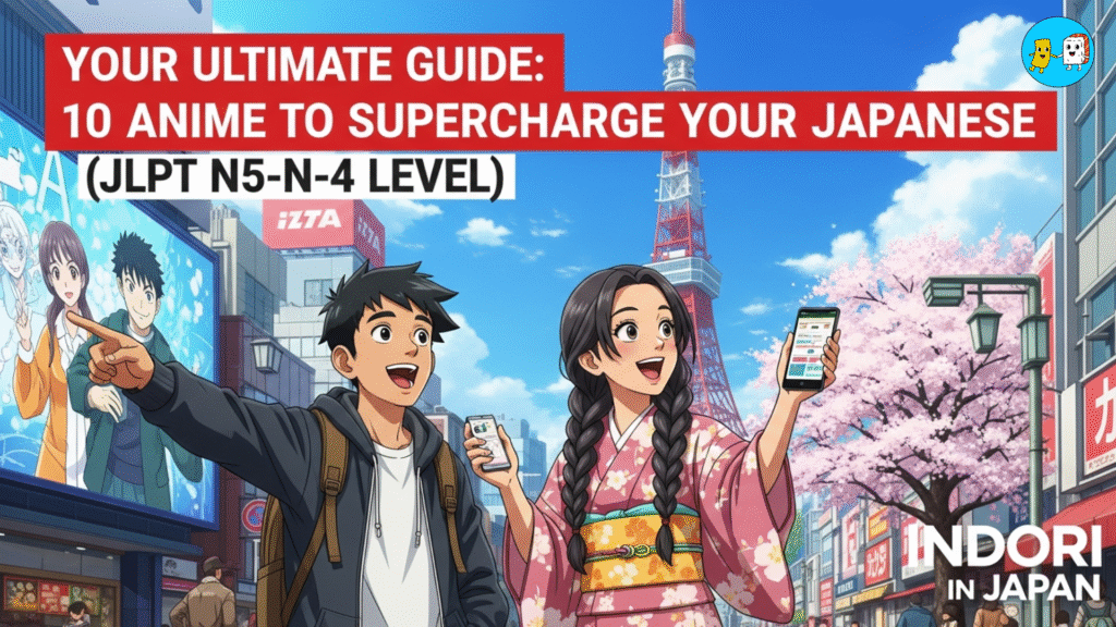 Your Ultimate Guide: 10 Anime to Supercharge Your Learning Japanese (JLPT N5-N4 Level)