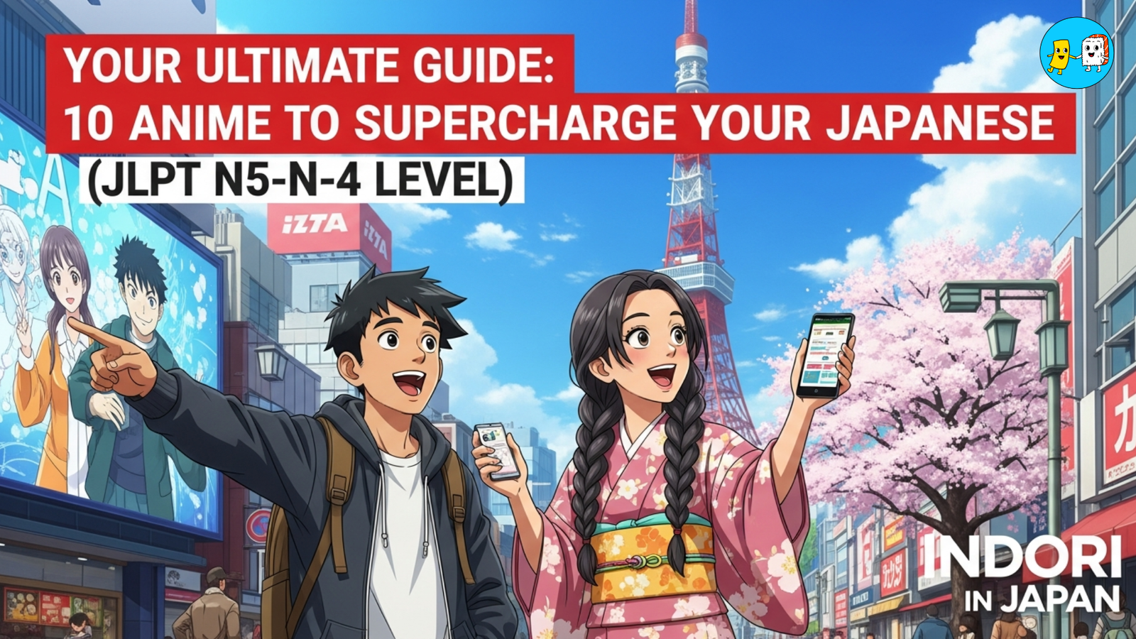 Your Ultimate Guide: 10 Anime to Supercharge Your Learning Japanese (JLPT N5-N4 Level)
