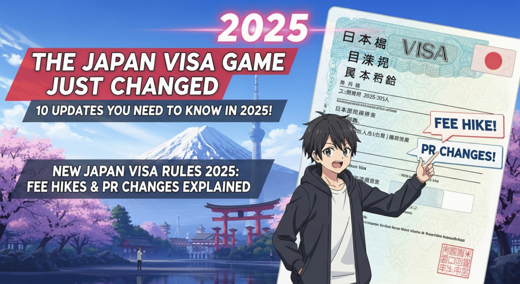 Japan Visa Updates 2025: 10 Key Changes You Must Know