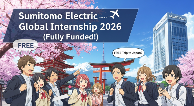 Fully Funded Japan Internship 2026: Sumitomo Electric