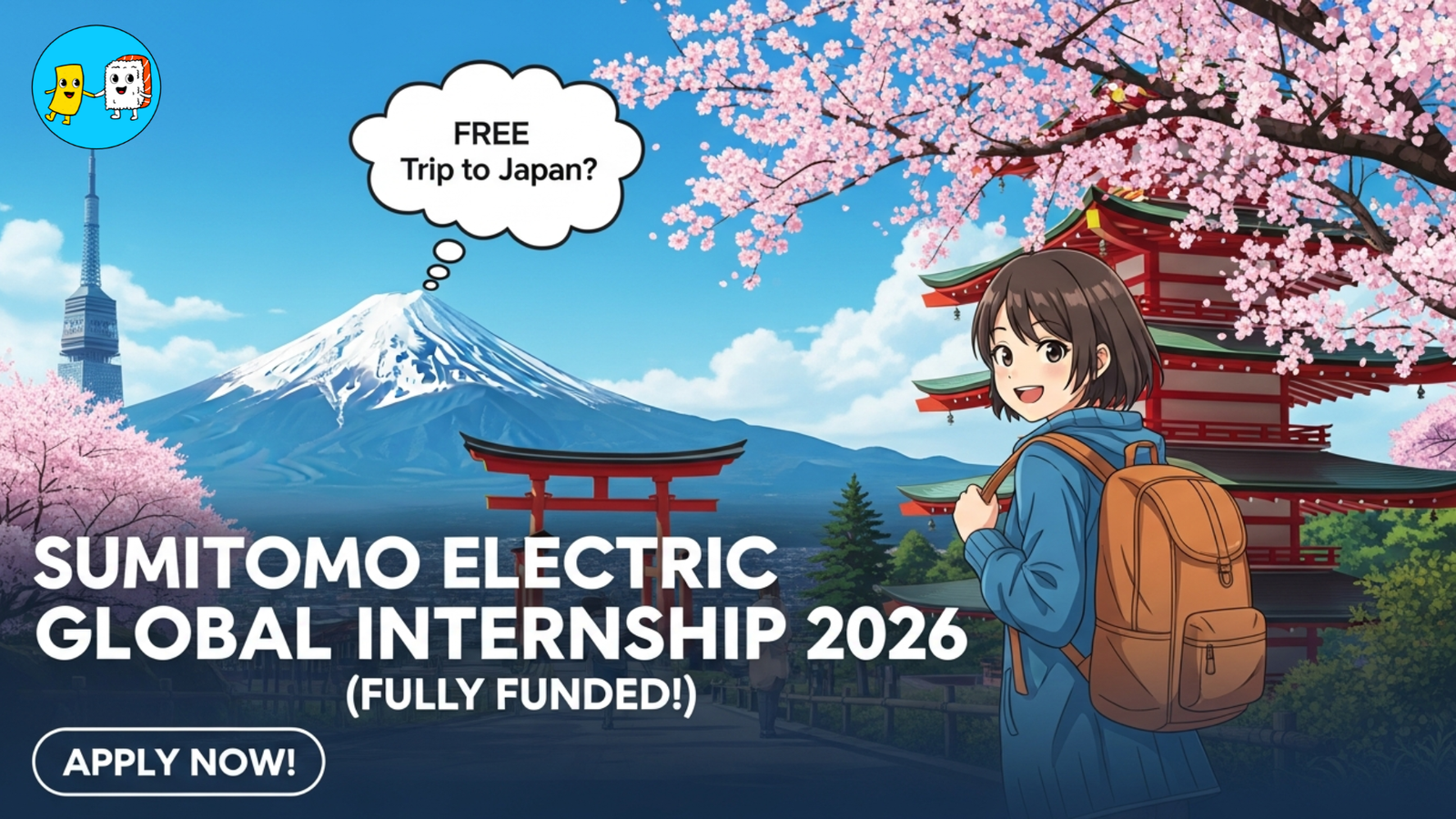 Sumitomo Electric Global Internship 2026 (Fully Funded!) indori in japan