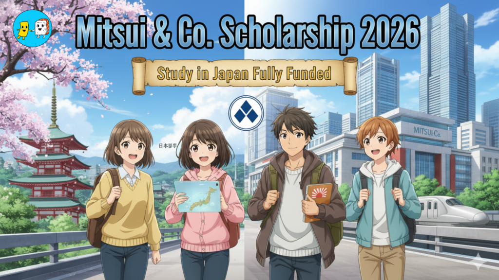 Mitsui & Co. Scholarship 2026: Study in Japan Fully Funded