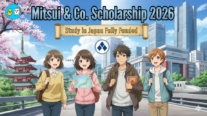 Mitsui & Co. Scholarship 2026: Study in Japan Fully Funded