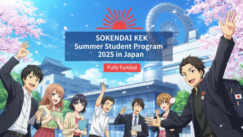 SOKENDAI KEK Summer Internship 2025 | Apply Now