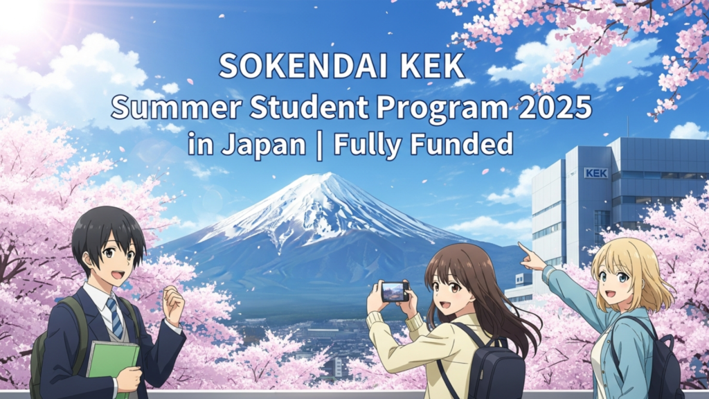 SOKENDAI KEK Summer Internship 2025 | Apply Now