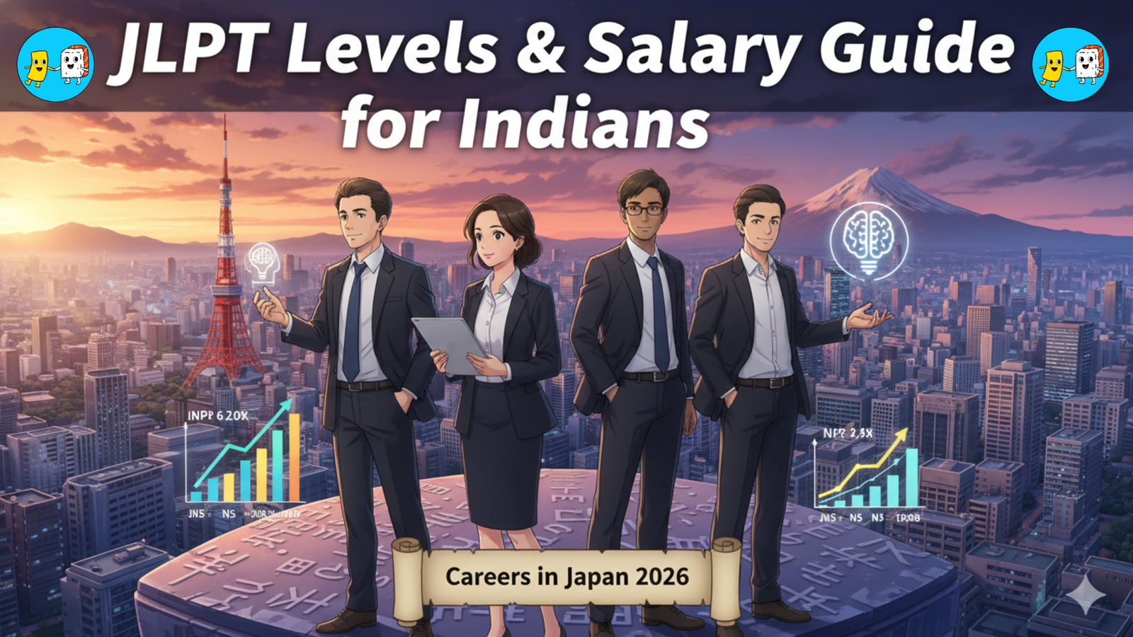 Blog 7 Careers in Japan 2026: JLPT Levels & Salary Guide for Indians