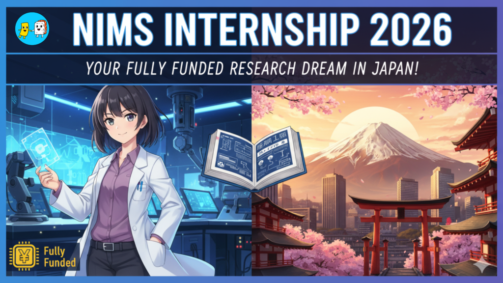 NIMS Internship 2026: Your Fully Funded Research Dream in Japan!