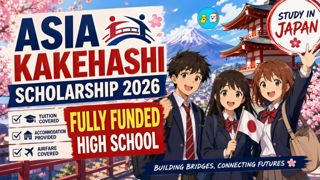 Asia Kakehashi Scholarship 2026 Fully Funded High School (1)