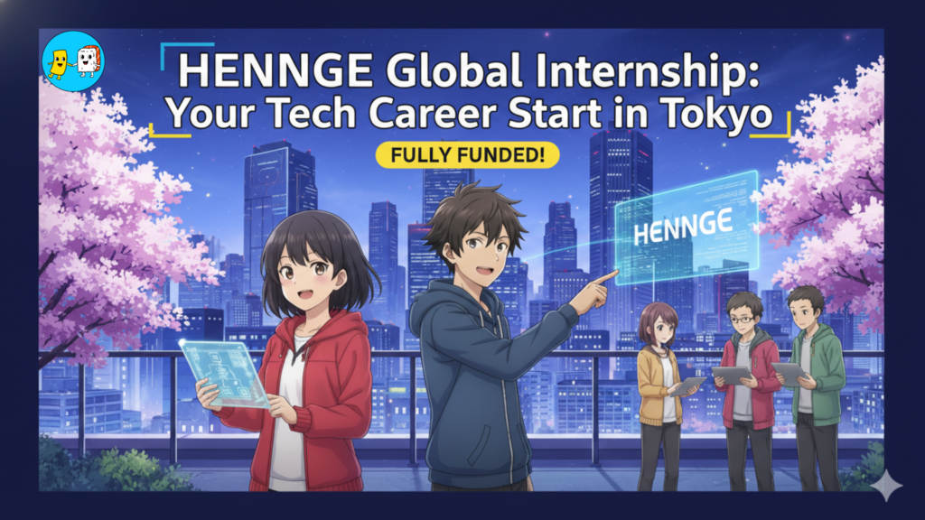 HENNGE Global Internship Program 2026: Fully Funded Ticket to Tokyo! 2 HENNGE Global Internship Program 2026 Your Fully Funded Ticket to a Tech Career in Tokyo!