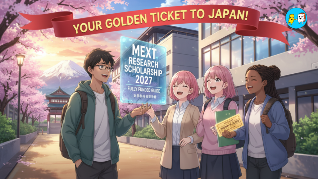 MEXT Research Scholarship 2027: Your Fully Funded Golden Ticket to Japan! 2 MEXT Research Scholarship 2027 Fully Funded Guide (2)