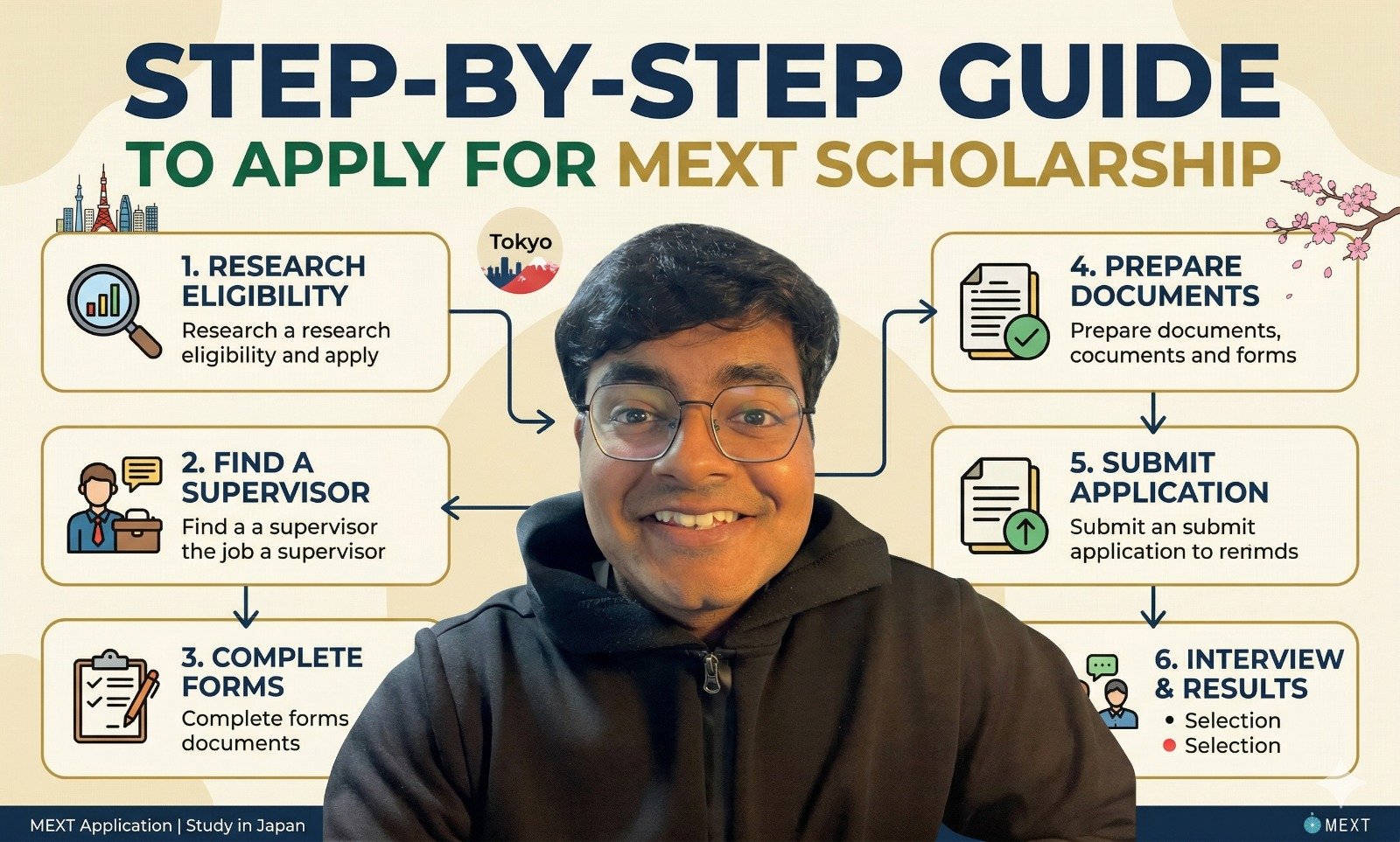 Links 7 Step-by-step guide for applying to MEXT program