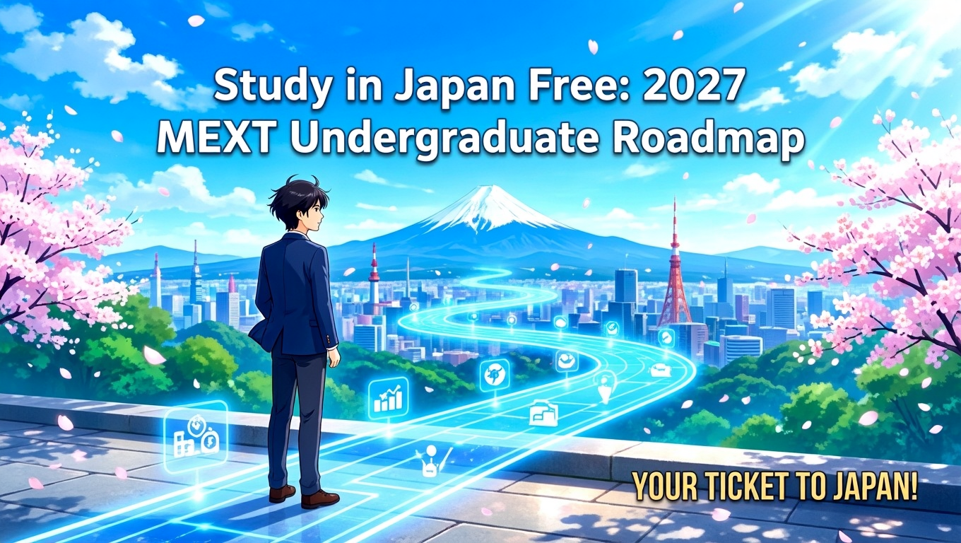 MEXT Undergraduate Scholarship 2027 Fully funded | Apply now