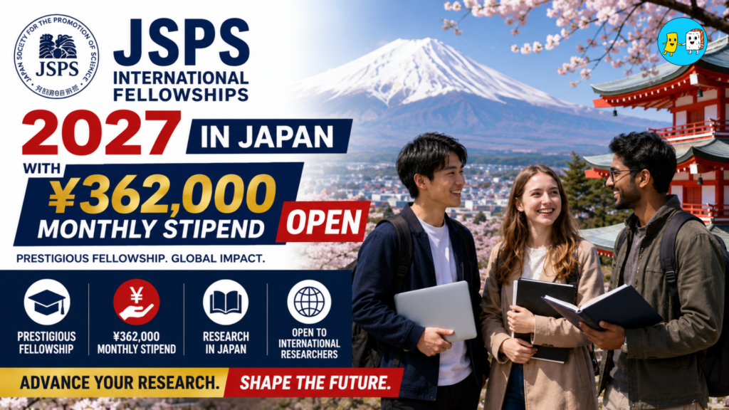 Cost of Living in Japan Calculator 6 JSPS International Fellowships 2027 in Japan with ¥362,000 Monthly Stipend Open
