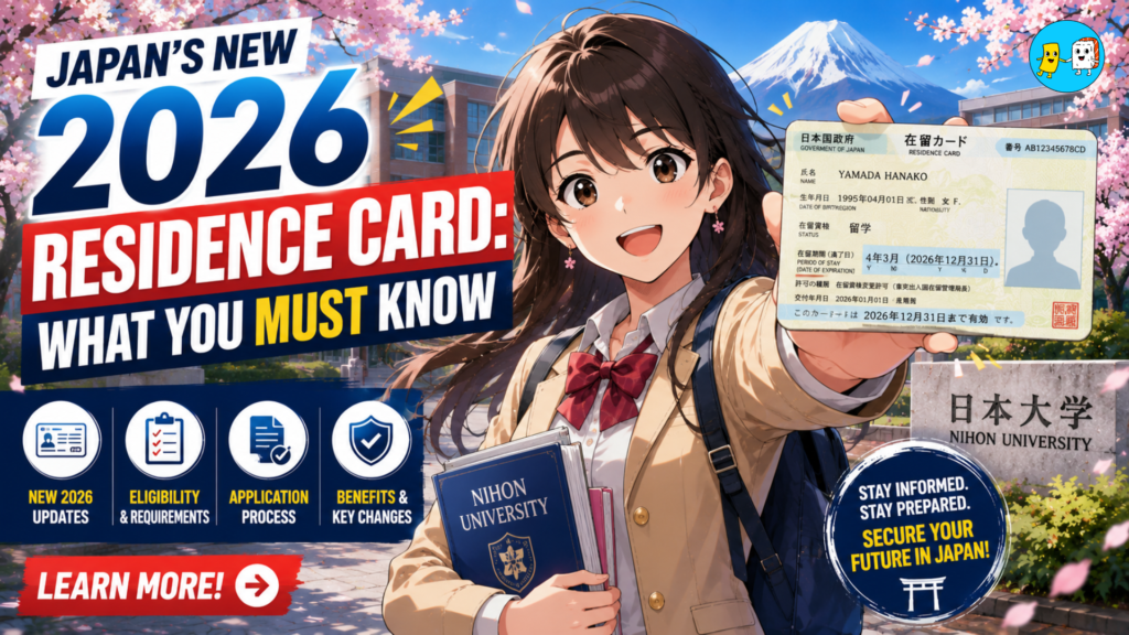 Japan New Residence Card: What You Must Know 2 Japan New Residence Card What You Must Know (indori in japan)
