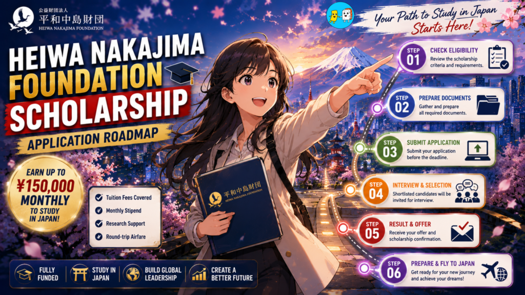 Homepage 6 Heiwa Nakajima Foundation Scholarship