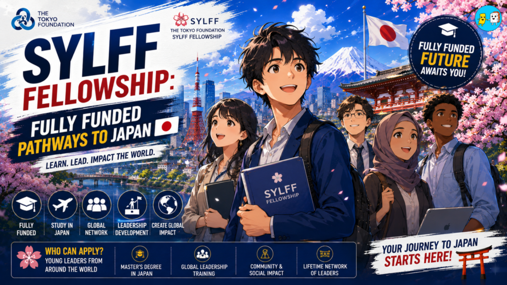 How to Apply for the SYLFF Fellowship Program: Fully Funded 2 SYLFF Fellowship Fully Funded Pathways to Japan
