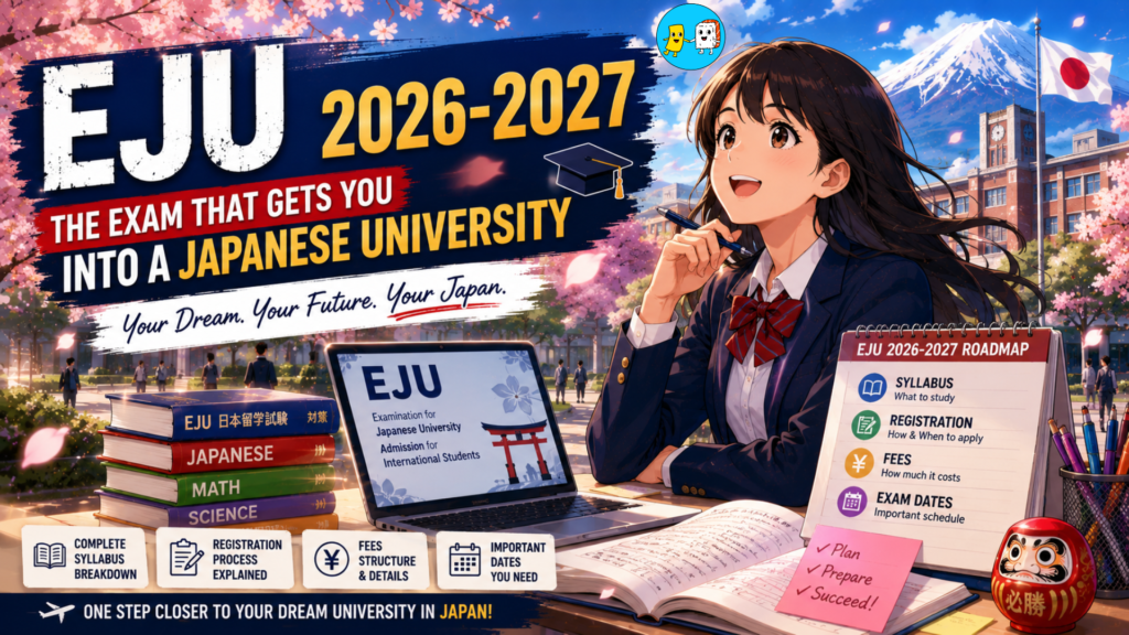 Homepage 6 EJU exam 2026-2027 The exam that gets you into a Japanese university