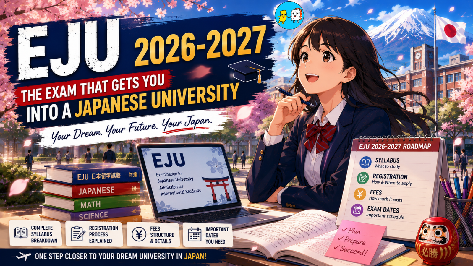 Blog 5 EJU exam 2026-2027 The exam that gets you into a Japanese university