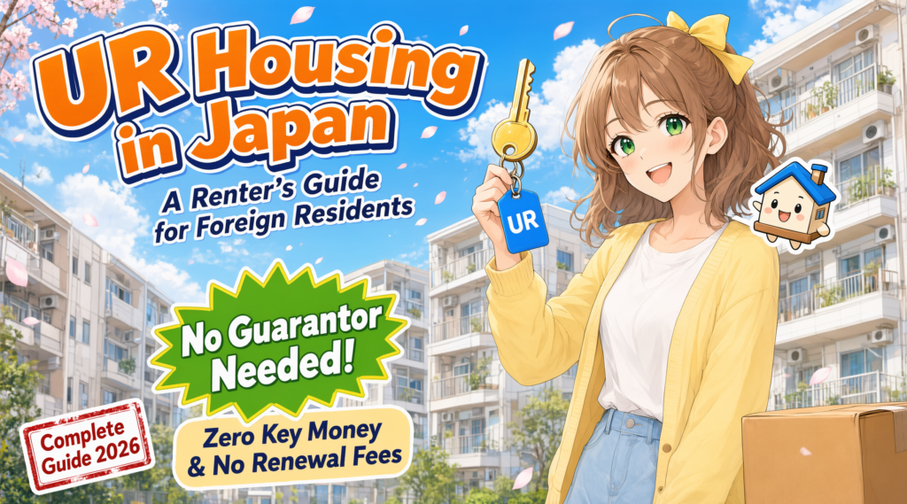 How to Rent UR Housing in Japan: No Key Money, No Guarantor Needed 2 UR Housing in Japan: a renter's guide for foreign residents