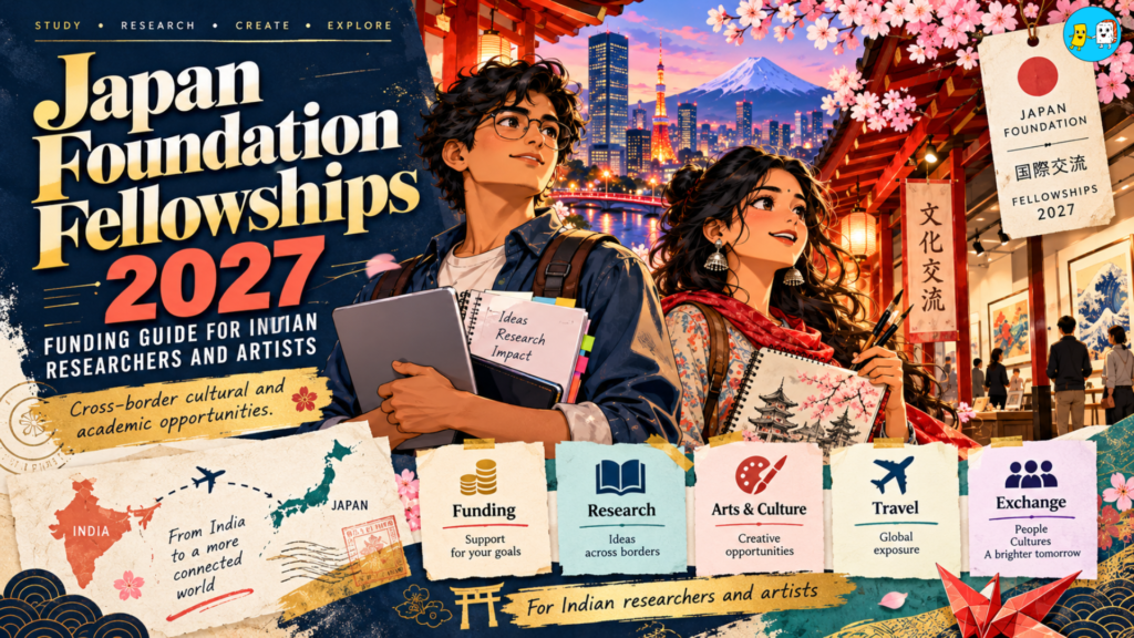 Japan Foundation Fellowships 2027: Funding Guide for Indian Researchers & Artists 2 Japan Foundation Fellowships 2027: funding guide for Indian researchers and artists