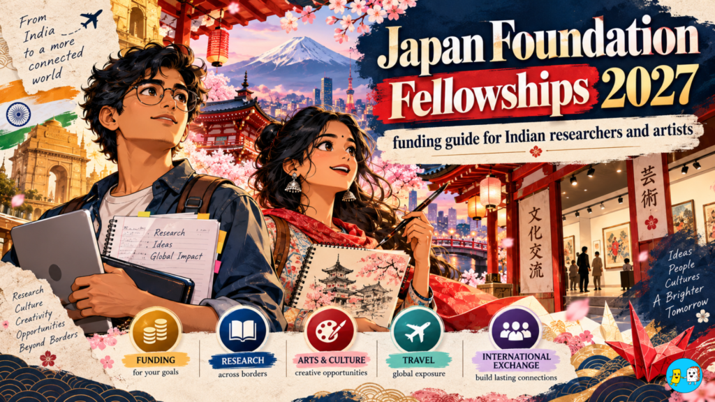 Homepage 9 Japan Foundation Fellowships 2027: funding guide for Indian researchers and artists
