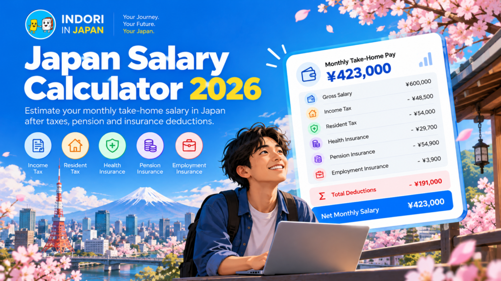 Japan Salary Calculator 2026
